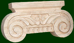 your choice of wood to create a custom look for your capitals and keys