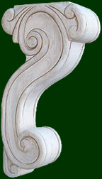 beautifully hand crafted wood corbels 6