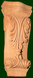 michael shea wood carving custom wood corbels